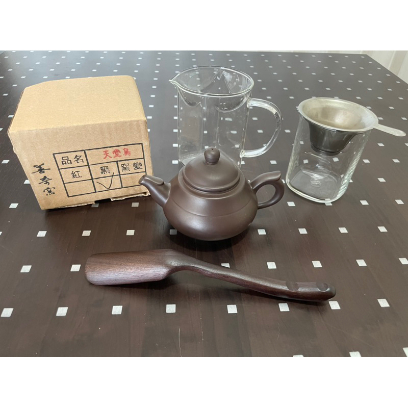 善奇窯 天堂鳥茶壺 整組200cc 紫泥 鶯歌茶壺 茶具 泡茶壺