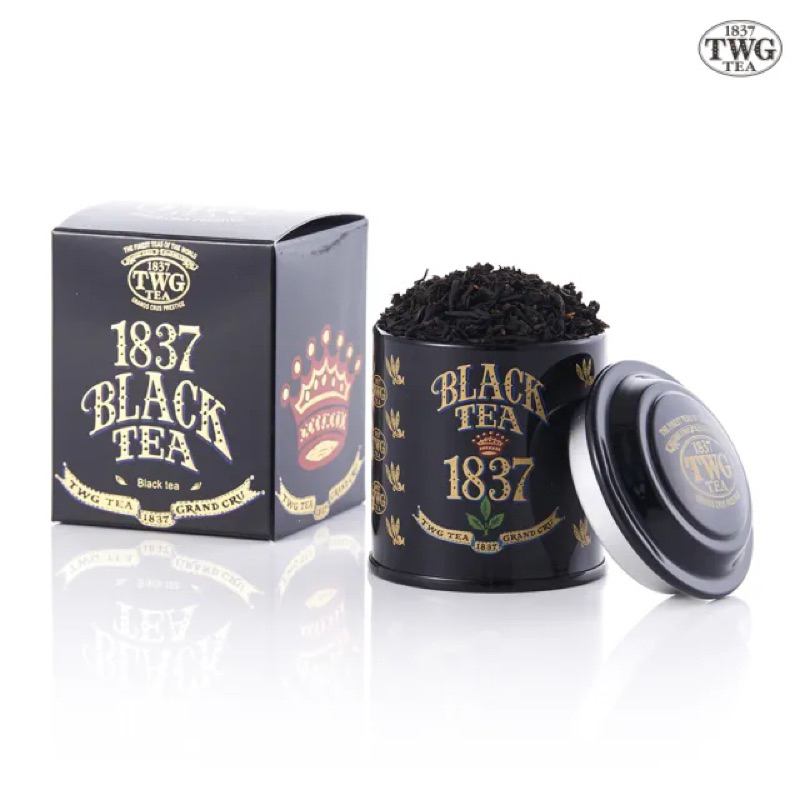 TWG Tea 迷你茶罐 1837黑茶 20g/罐(1837 Black Tea;黑茶)