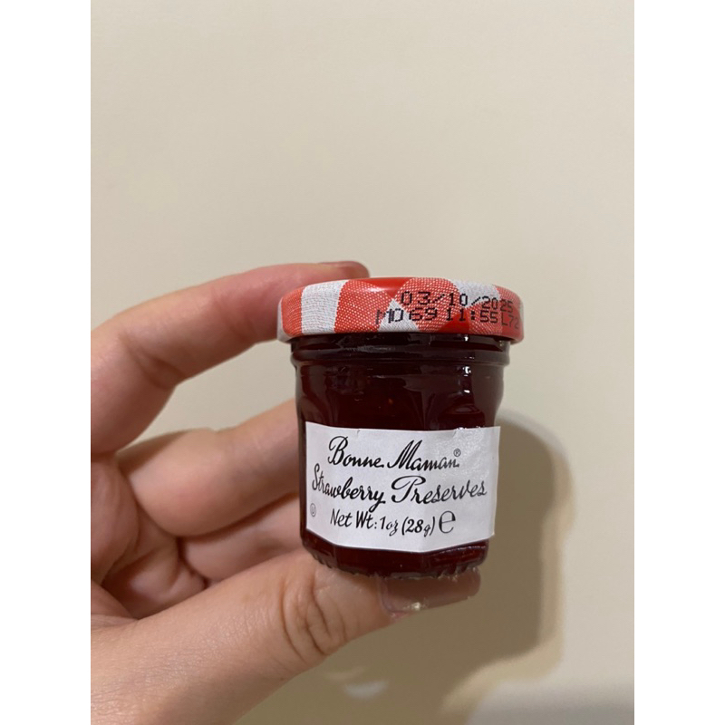 全新【BONNE MAMAN】 法國草莓果醬 30G