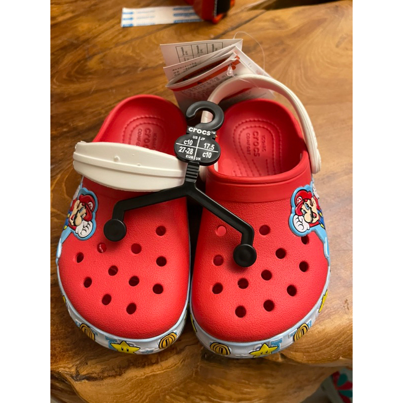 ［二手］全新Crocs 卡路馳 男童 發光涼鞋 16.5公分 9號