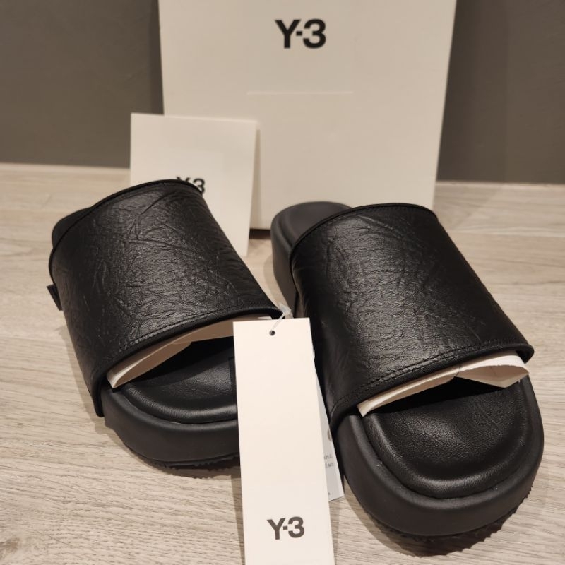 Y3 cheap slides black