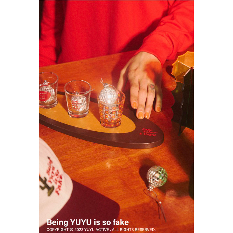 YUYU 限量SHOT組（木盤+SHOT杯*3）贈品轉售