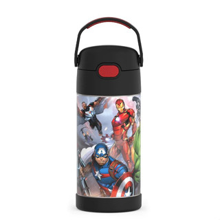 *啵比小舖*美國Thermos 膳魔師MARVEL /漫威 兒童有提把保溫吸管水壺/保溫瓶F4103AV6