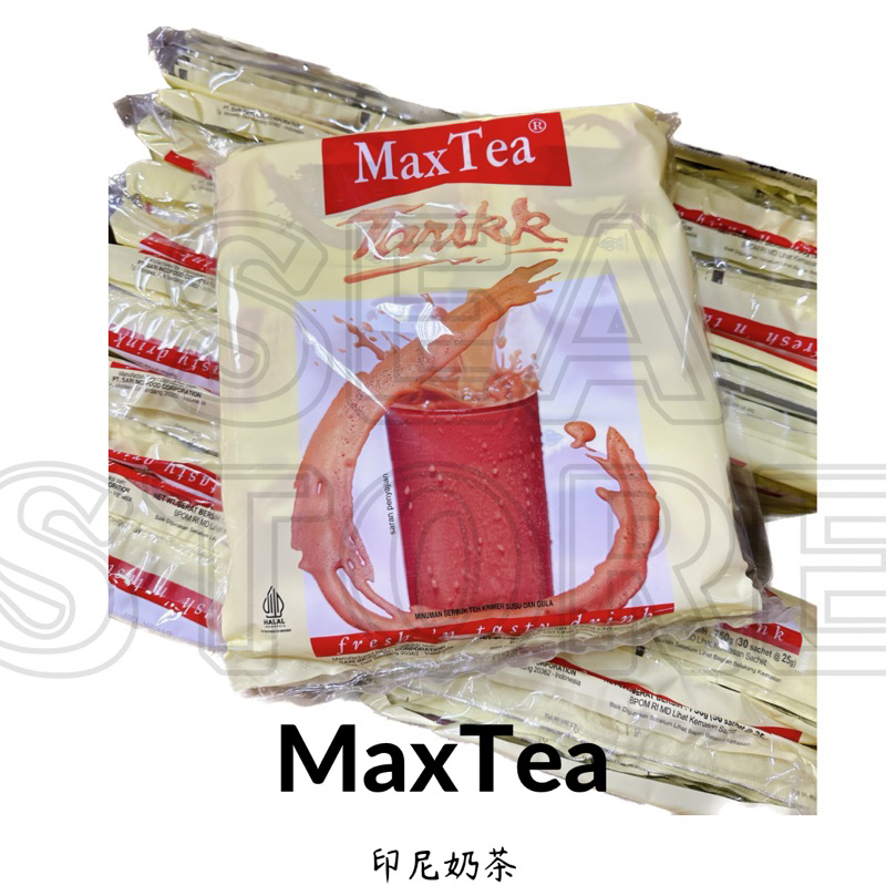 Max Tea 印尼奶茶 效期: 2027/8  🇮🇩沖泡奶茶 1 整包（30小包） x