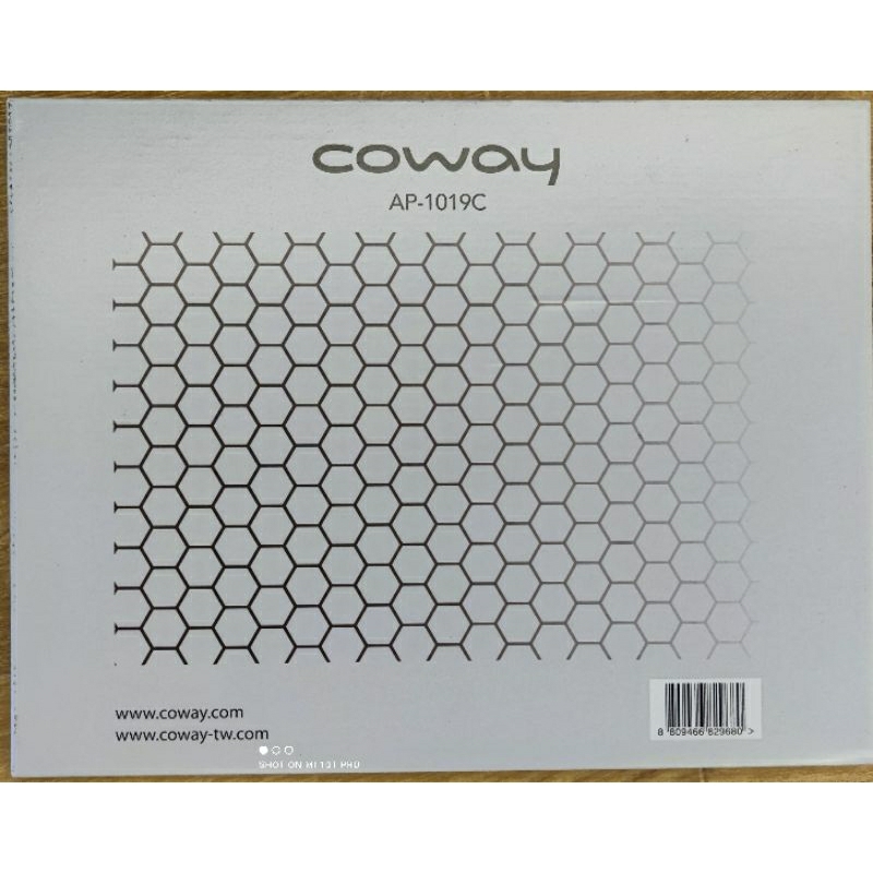 Coway AP-1019C原廠蜂巢式活性碳濾網
