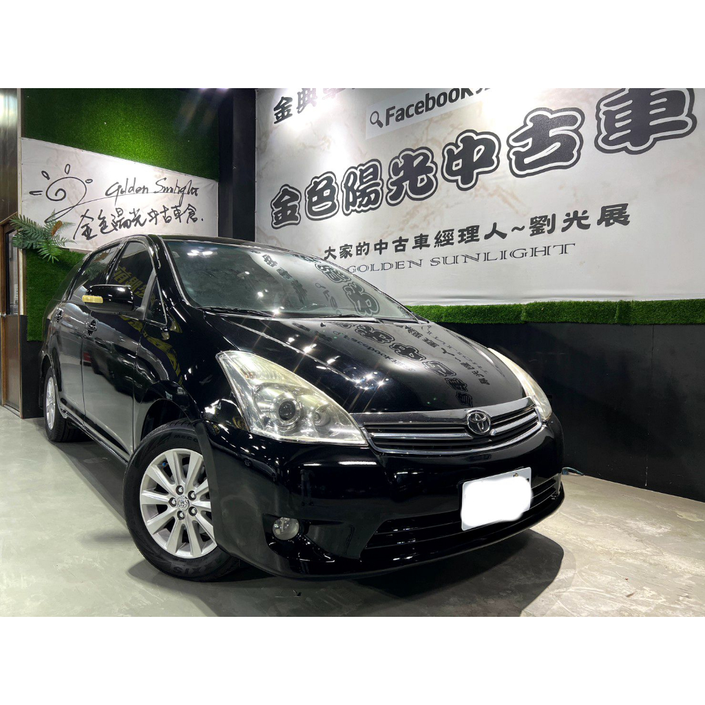 2009年 TOYOTA WISH 2.0 七人座 里程19萬