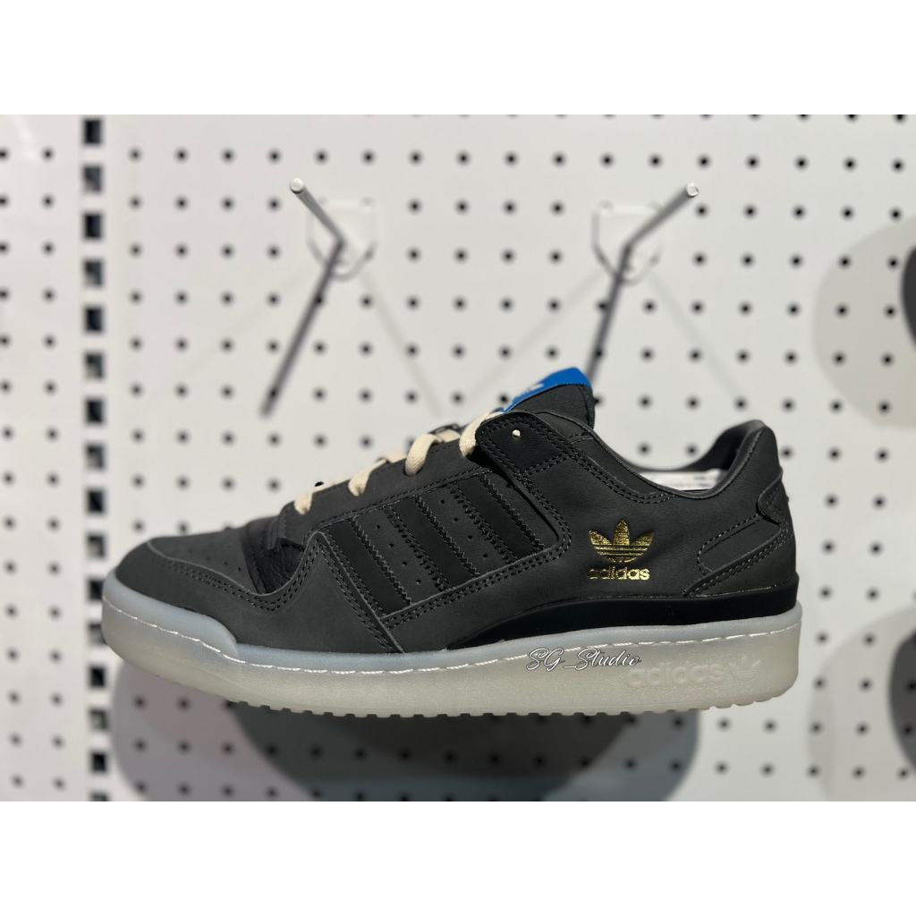 S.G ADIDAS OG FORUM LOW HQ1507 黑 休閒 運動 果凍底 低筒 復古 男