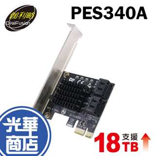 伽利略 PES340A PCI-E SATAIII 4埠 附短檔片 擴充卡 介面卡 光華商場 公司貨