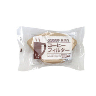 日本KANAE 梯型無漂白101濾紙 1-2人份用