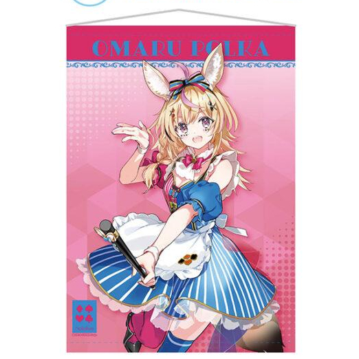 【WAT現貨】hololive 尾丸波爾卡掛軸一番賞日本lawson一番賞第三彈vol3限定商品 ホロクッキングくじ