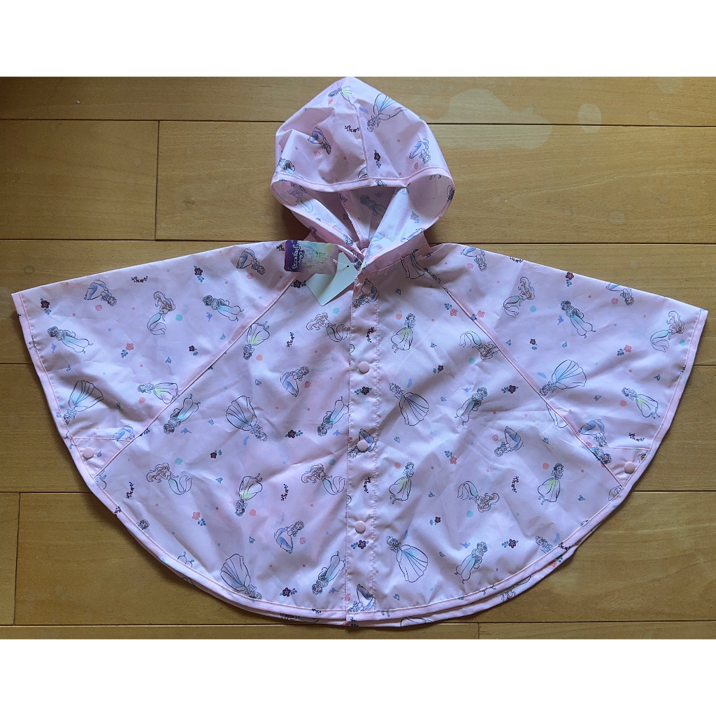 現貨秒出‼️ 日本童裝代購➰迪士尼公主系列兒童雨衣