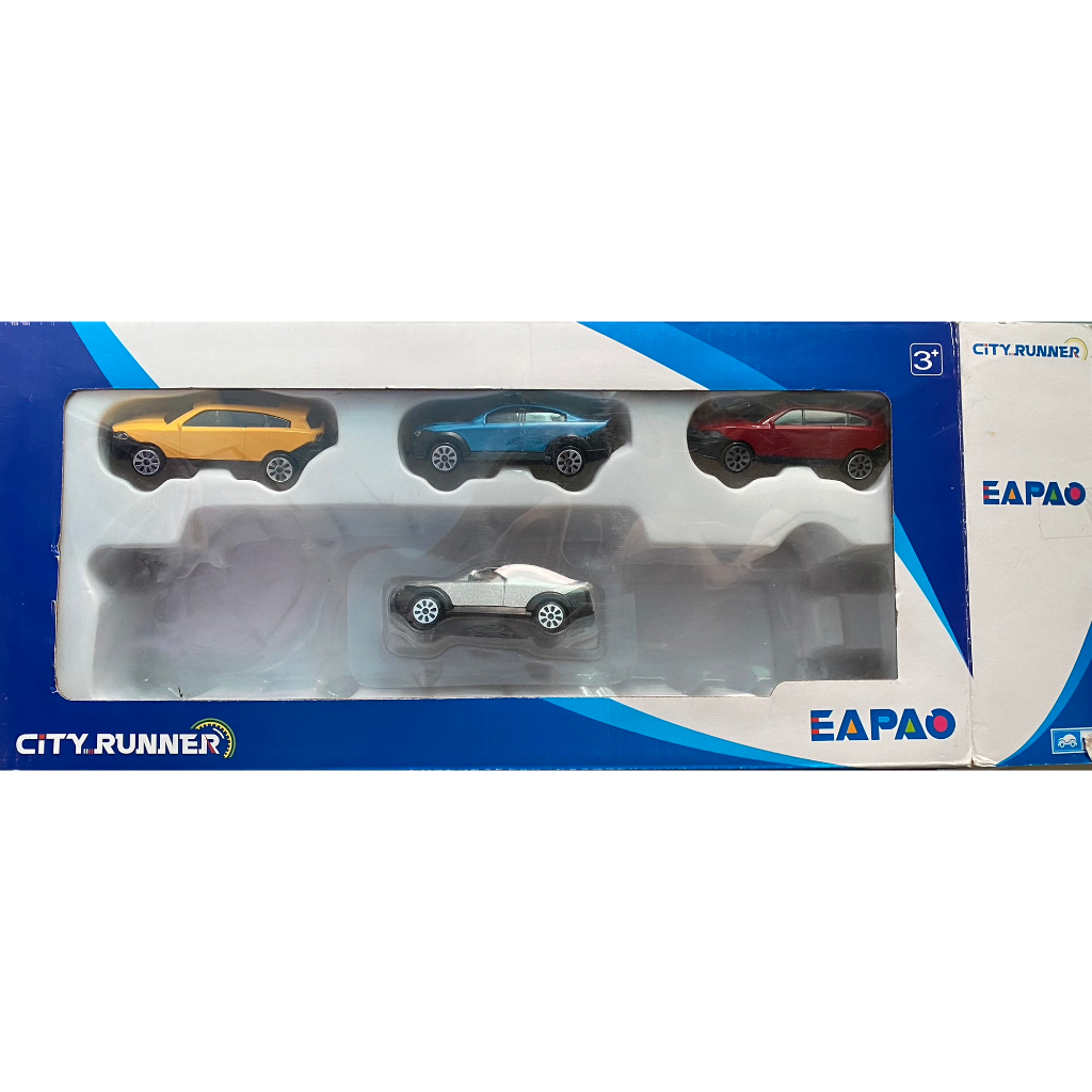 EAPAO 合金車 1/64 台灣 城市系列 拖車組 拆賣 全新四台小車 小朋友 玩具 模型 車