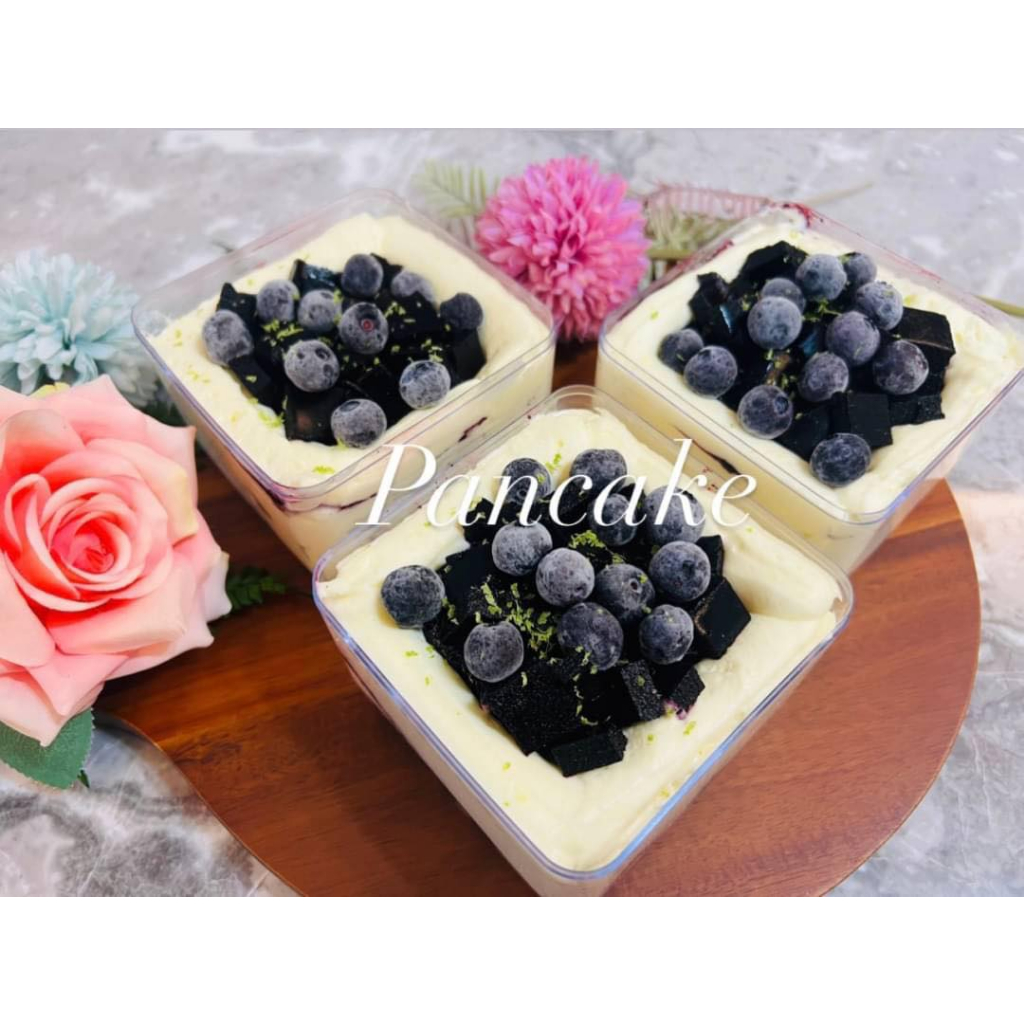 【PANCAKE】藍莓蛋糕盒-2入/盒｜Blueberry cake box