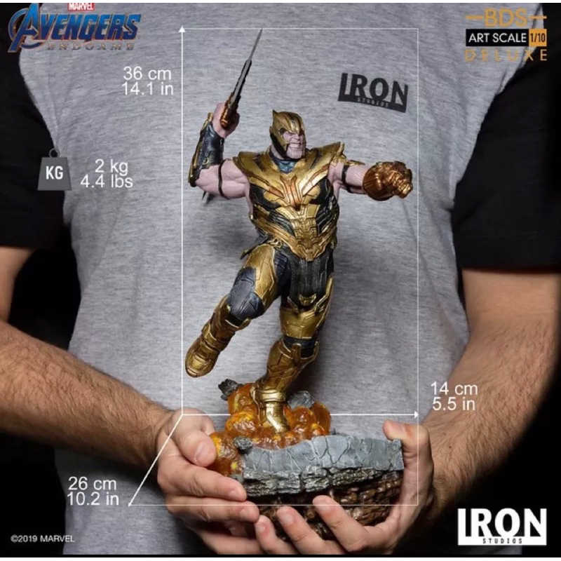 Iron Studios《復仇者聯盟：終局之戰》薩諾斯 豪華版 Thanos Deluxe 1/10