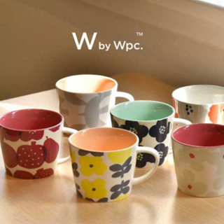 現貨 日本代購 wpc 北歐花卉 居家 經典 印花 陶瓷 馬克杯 咖啡杯 北歐風 可微波 可用洗碗機 400ml