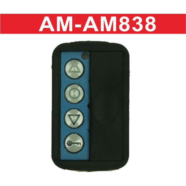 {遙控器達人} AM-AM838內部IC寫8 滾碼遙控器 發射器快速捲門 電動門搖控器  鐵捲門搖控器 拷貝遙控器