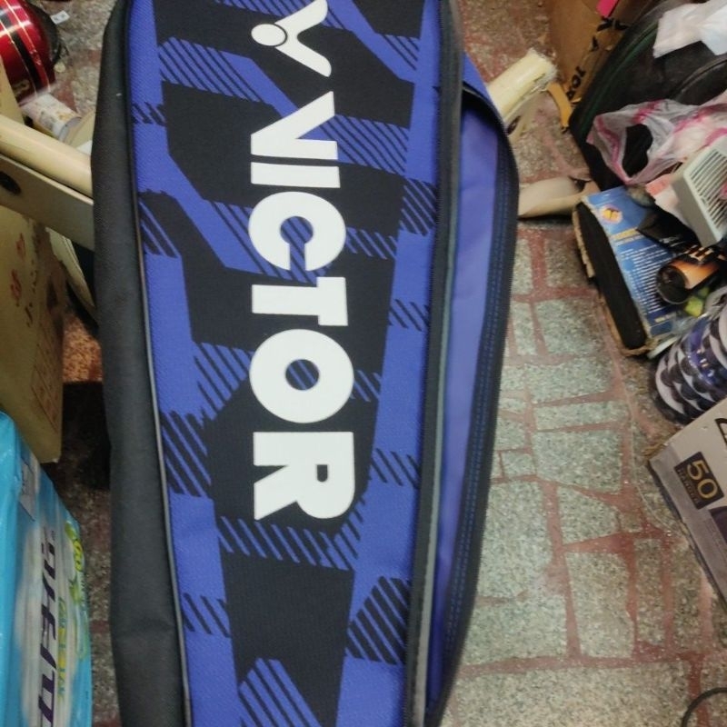 南山體育 勝利 Victor 羽球拍袋 專用 三支裝拍袋  黑藍 三隻裝袋 羽球袋