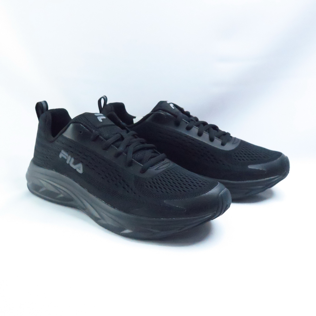FILA 男慢跑鞋 運動鞋 1J331X000 黑x黑