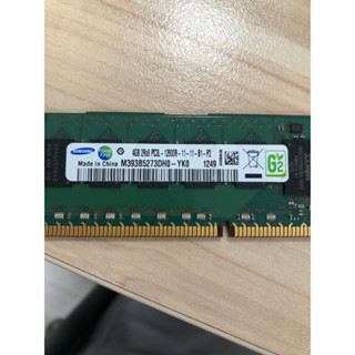 二手三星 工作站/伺服器DDR3-1600 ECC Registered記憶體4GB
