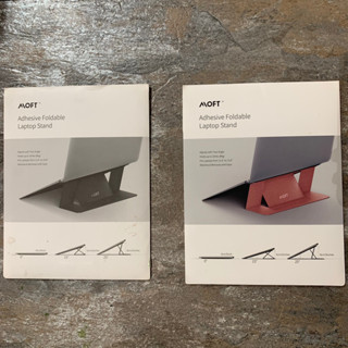 MOFT 隱形超薄筆電支架，可黏合且可重複使用，可調式完美視角，相容於最大 15.6 吋的筆記型電腦【0047】