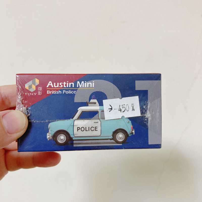 ♡︎ Kiara全新品♡︎微影Tiny 1/64 Austin Mini British Police 警車