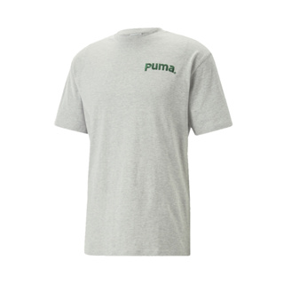 PUMA 短袖 T恤 男生 流行系列 P.Team 短袖T恤 時尚 舒適 男 - 灰色 62248604