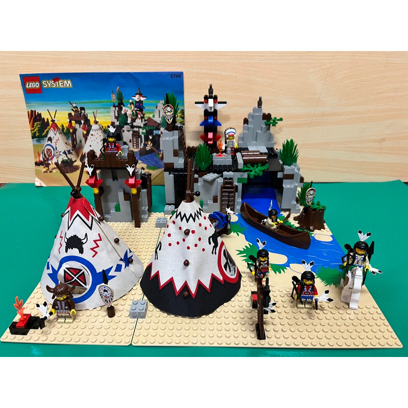 「大根」Lego 6766 印地安 急流聚落
