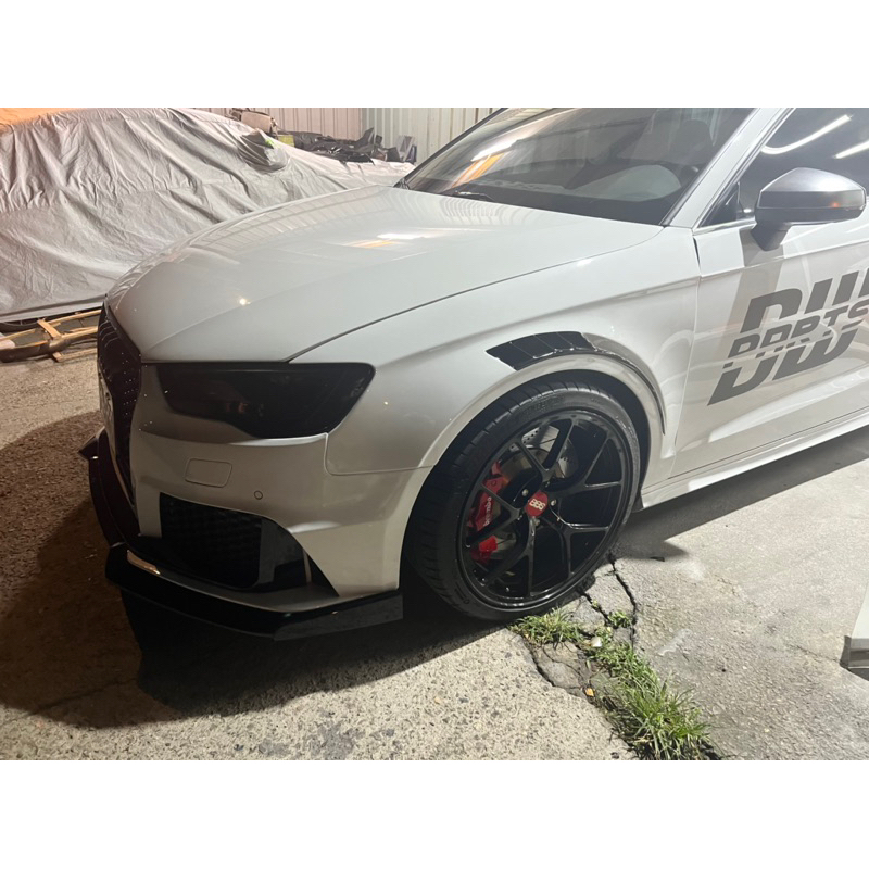 Audi A/S/RS3 卡布爾 karbel碳纖維 葉子板