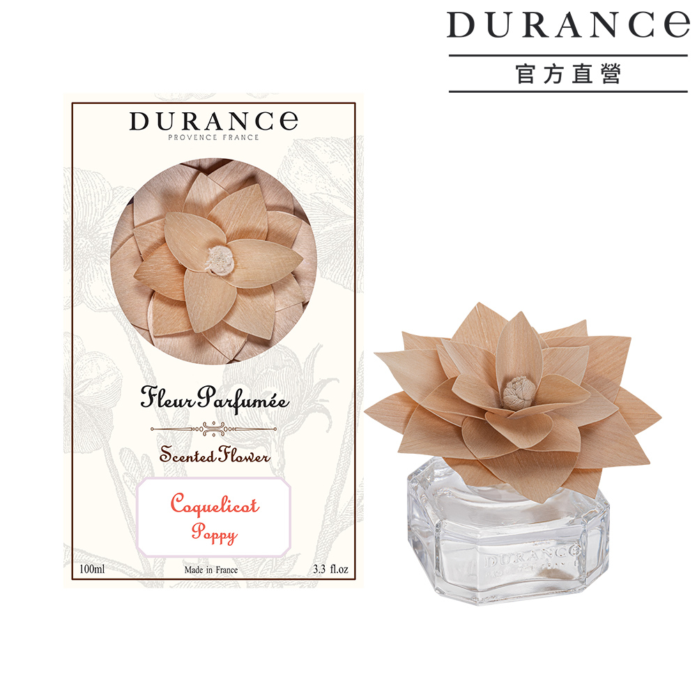 DURANCE朵昂思 永生花室內擴香組100ml-虞美人 山茶花 棉花田 芙蓉花 青檸薄荷 蜂蜜琥珀