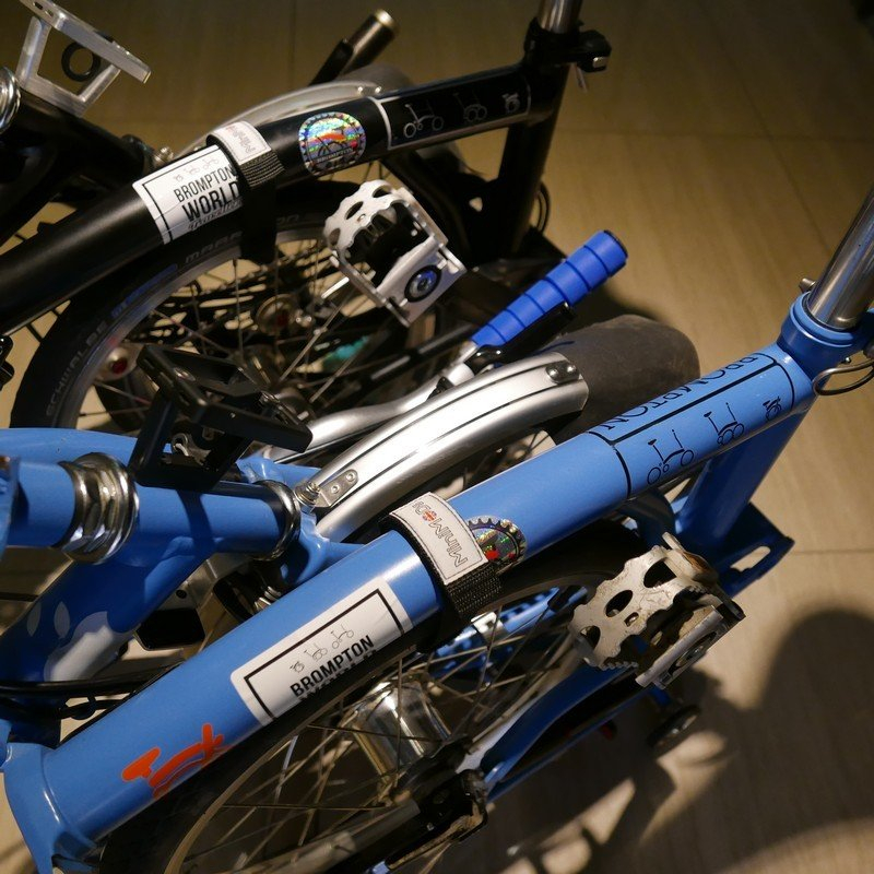 EZ-Strap designed for Brompton 小布車輪綁帶束帶(MiniMODs)