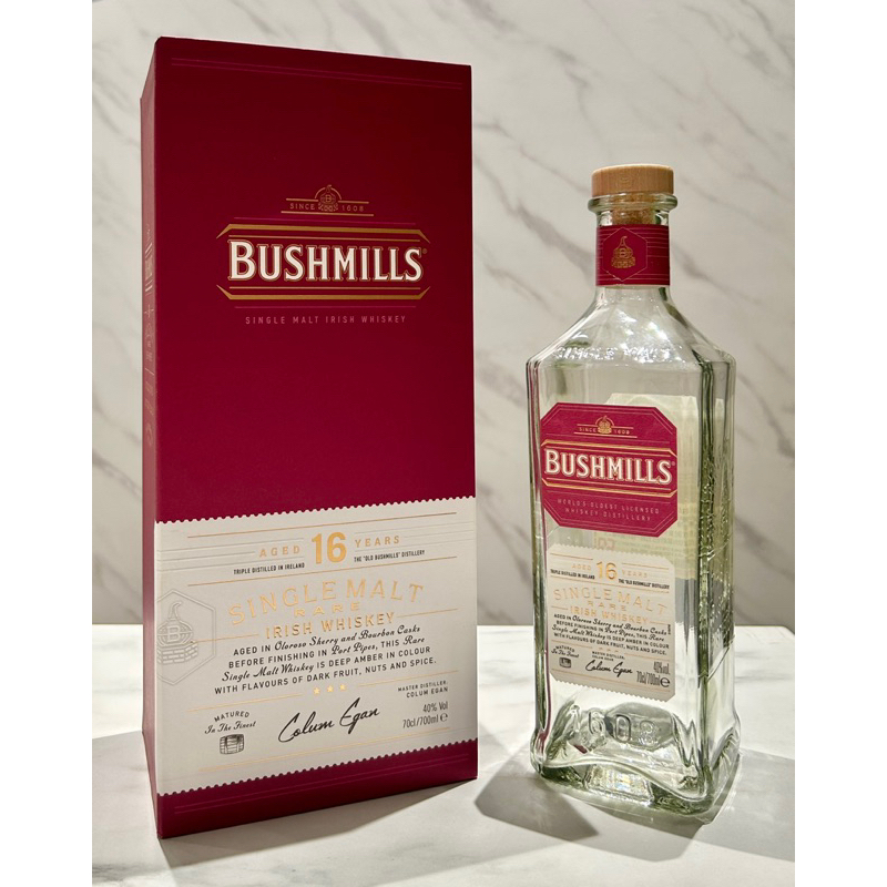 布米爾 16 年單一純麥威士忌 0.7L「空酒瓶+空盒」