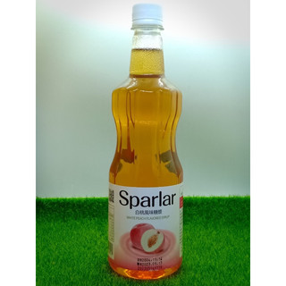 【捲髮阿嬤的柑仔店】＃Sparlar食伯樂＃白桃風味糖漿 750ml/罐