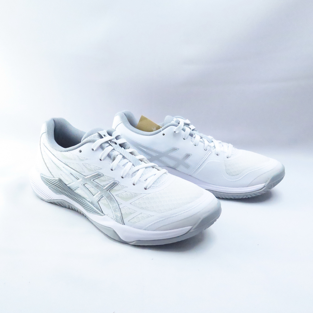 ASICS GEL-TACTIC 12 男女 排球鞋 1072A092100 白x銀【iSport愛運動】