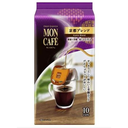 &lt;一草一木&gt;日本製 MON CAFE京都混合滴濾咖啡 濾掛式咖啡10包/現貨在台中
