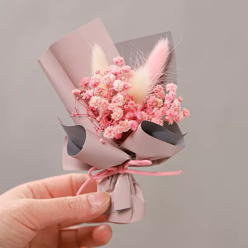 【小束乾燥花】手掌花束 小花束 迷你花束 迷你仿真花 精美小禮物 禮物裝飾 裝飾物 送禮 畢業禮物 婚禮小物 教師節