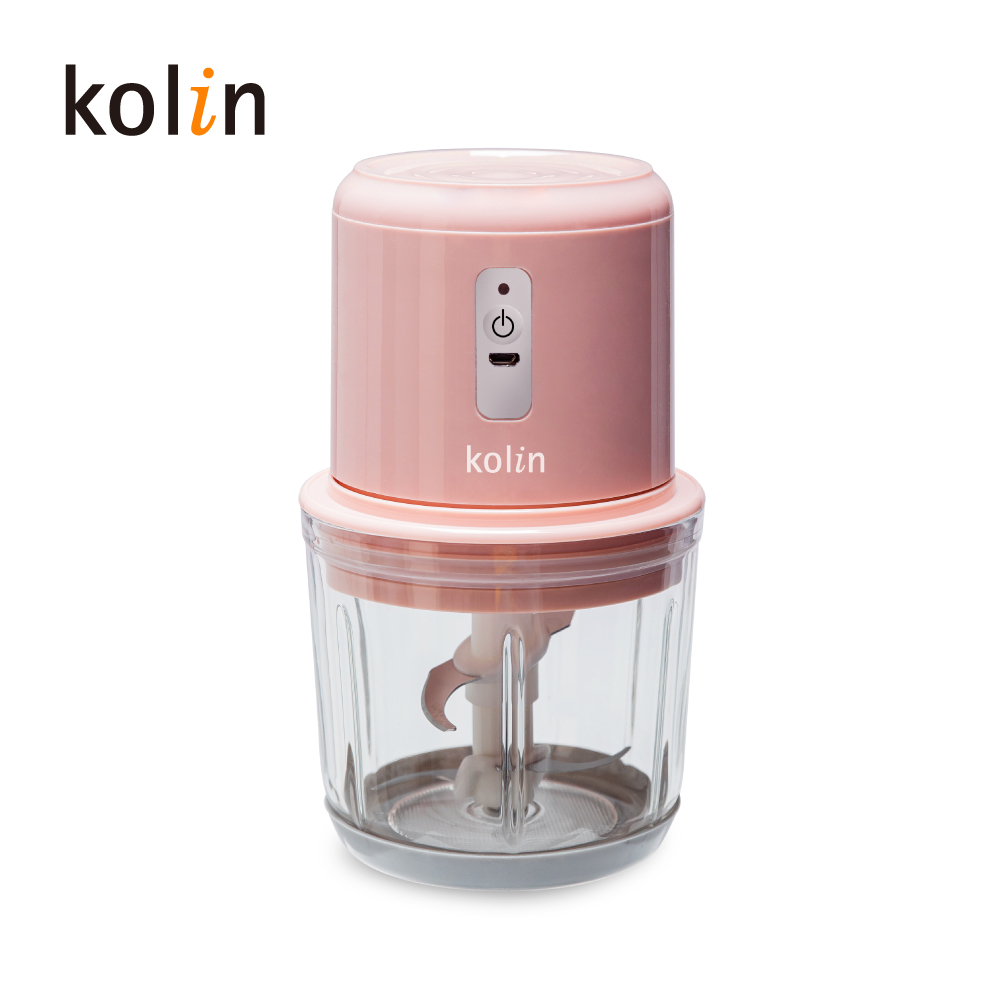 【Kolin】歌林無線玻璃食物調理機KJE-MN601P USB充電 果汁機 研磨機 絞肉機 切碎機