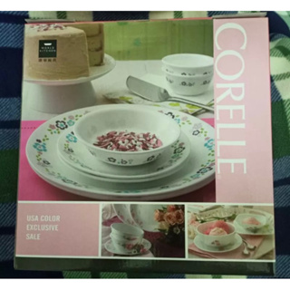 【CORELLE 康寧】康寧五件組 純白系列5件式禮盒組餐盤組一送禮自用兩相宜，入厝好禮物