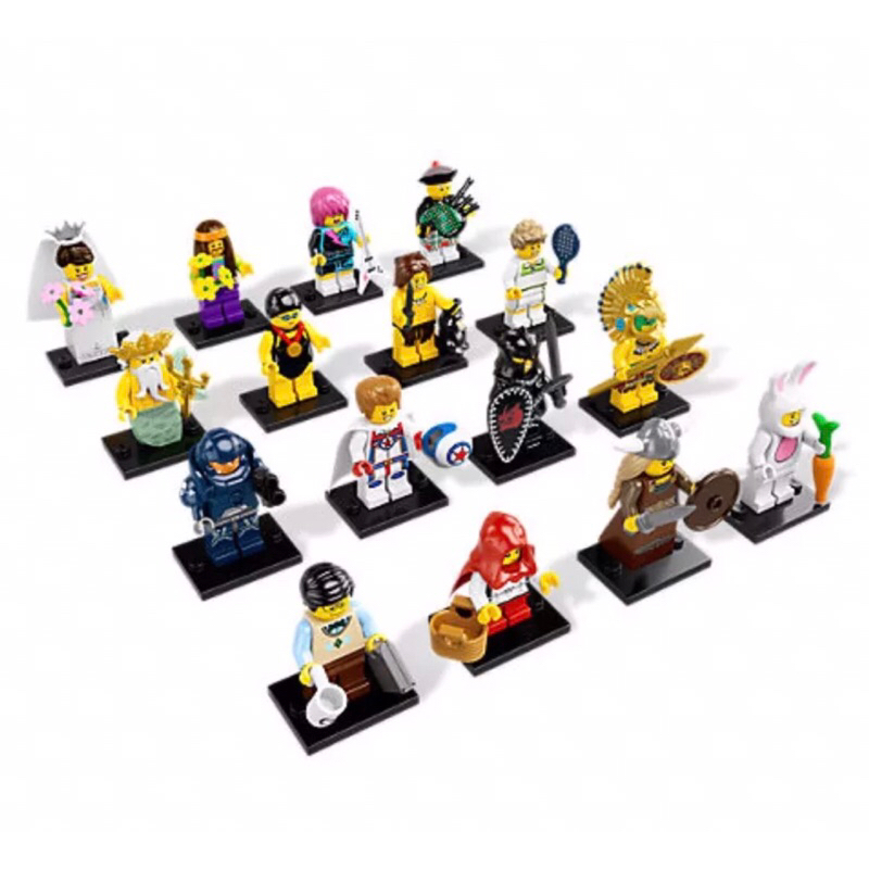 🔺彰化｜簡單生活🔺 LEGO 樂高 8831 第7代人偶包 全套16隻不重複