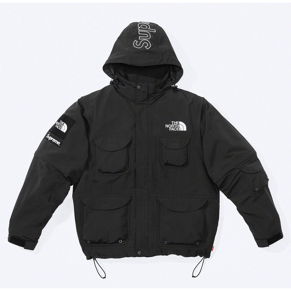 全新 代購 Supreme x The North Face Trekking Jacket 黑色 外套 背心 短袖
