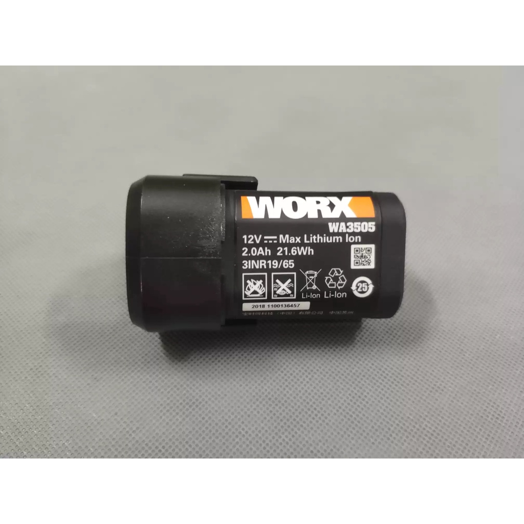 全新威克士 12V電池worx 2.0A電池 卡勝12V電池 wa3505原裝正品電池 卡胜kpb120
