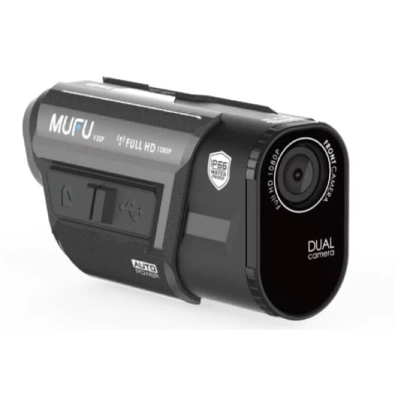 【歐耶】MUFU V30P 好神機 前後雙錄鏡頭 WIFI GPS 測速照相提醒 機車行車記錄器 贈64G記憶卡