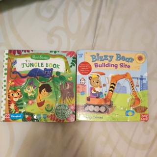 二手童書-英文翻翻書 The Jungle Book Bizzy Bear