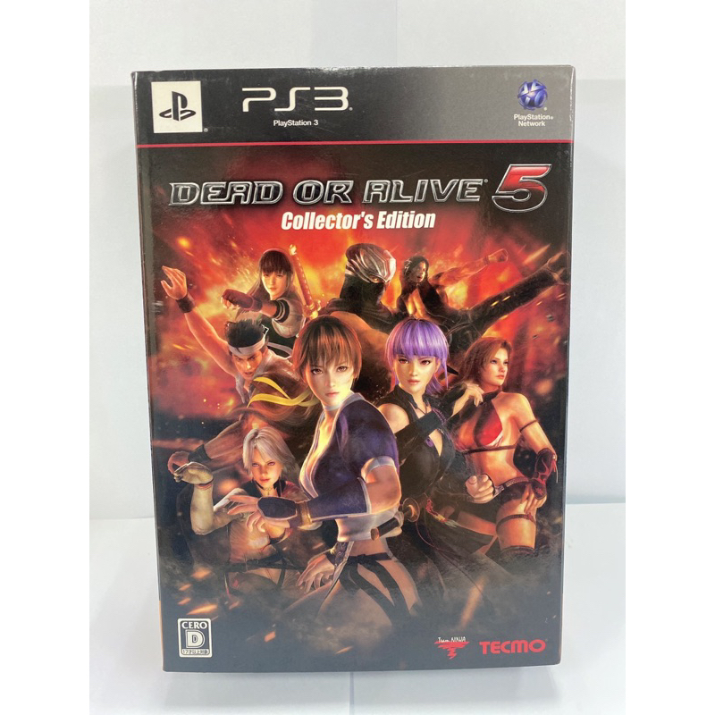 PS3 生死格鬥5 PLUS#典藏版 #二手#dead or alive 5+#音樂CD未拆#電玩遊戲#格鬥#SONY