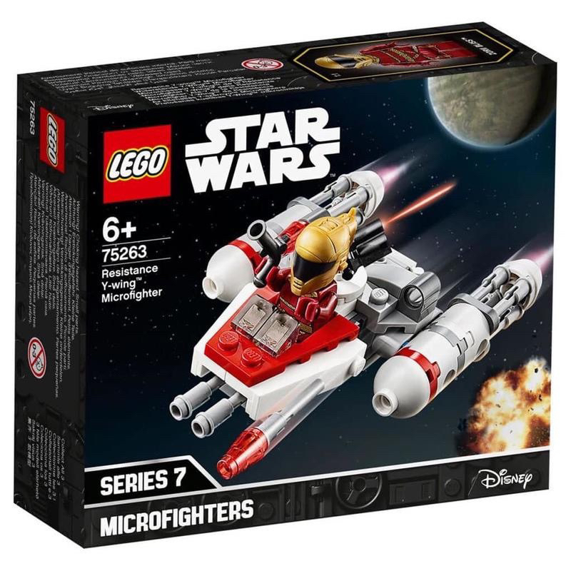 LEGO 星際大戰系列 75263 Resistance Y-wing Microfighter