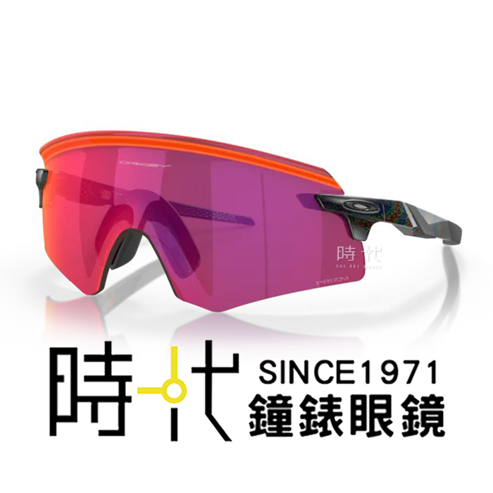 【OAKLEY】奧克力 Encoder 亞洲版 自行車墨鏡 OO9472F 08 39mm 運動太陽眼鏡 炫彩黑/紅鏡片