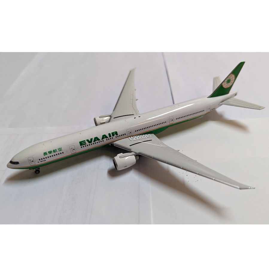 二手自賣 1/400 PHOENIX 長榮航空 EVA AIR 客機 B777-300ER 二代企業塗裝 合金