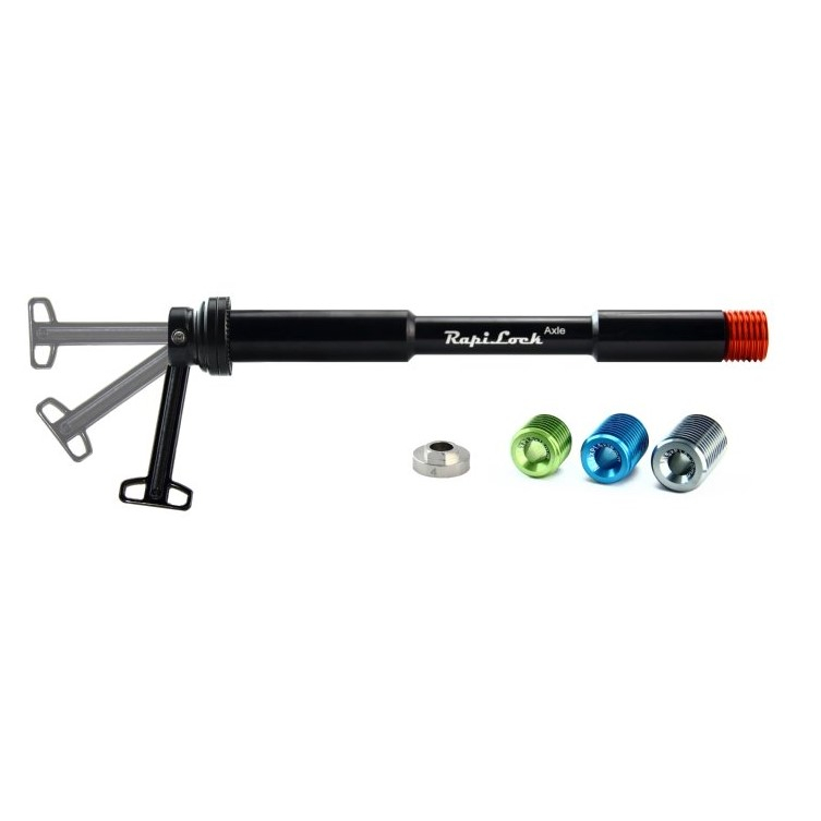 【小宇單車】RapiLock Axle 133 碟煞登山車貫通軸快拆組 (前輪)