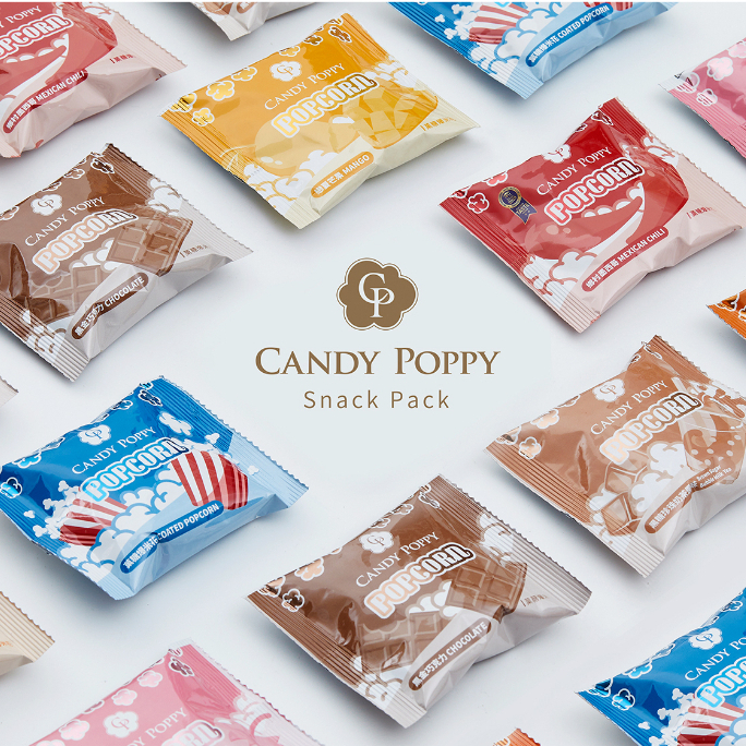 CP菓糖爆米花✤每包熱量不到100卡｜焦糖/草莓/芒果/鹹蛋/起司/巧克力燕麥奶隨手包 素食友善✤CANDY POPPY