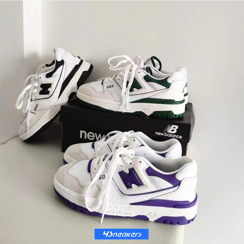 New Balance 550 綠色 白綠 白黑 白紫 NB550 復古 籃球鞋 休閒鞋 BB550WT1