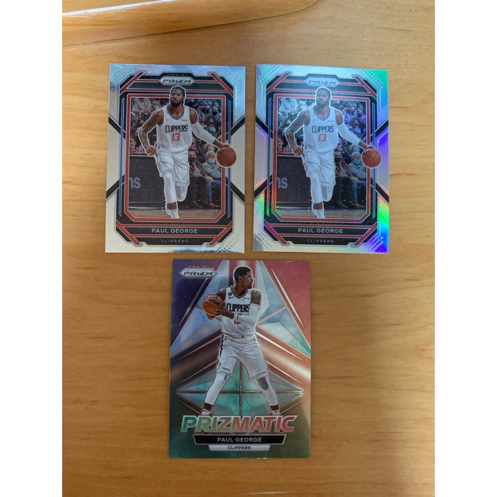 Paul George 銀亮 NBA 球員卡 Prizm Donruss Hoops 特卡 福袋 白條